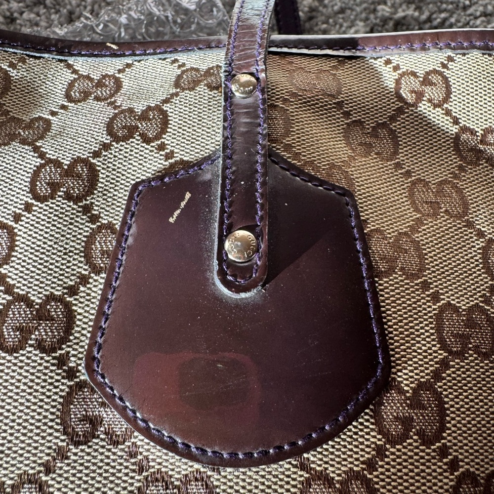 Gucci Signature-Purple Interior Bag - Picture 8 of 16